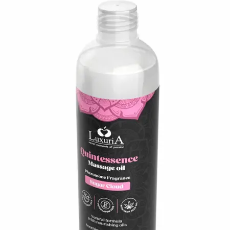 Intimateline Luxuria Massage Oil Sugar Cloud 150ml - Nourishing Vegan Formula