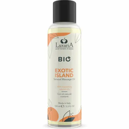 Intimateline Luxuria Bio Exotic Island Massage Oil 100ml - Prirodna formula