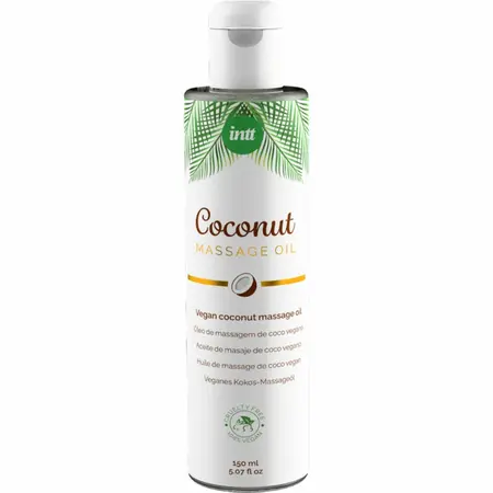 INTT Vegansko masažno ulje Aroma kokosa 150ml - Hranljiva i opuštajuća formula