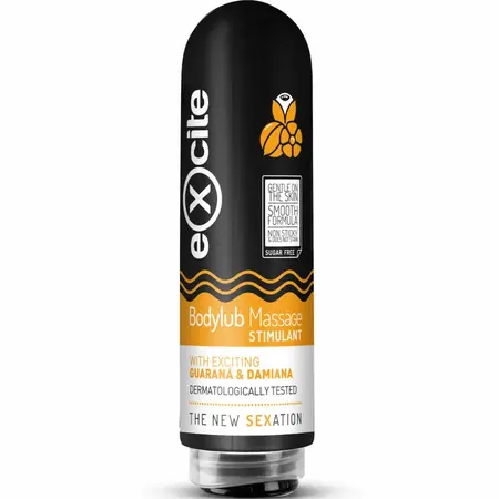 EXCITE Bodylub Stimulating Massage Gel Guarana & Damiana 200ml