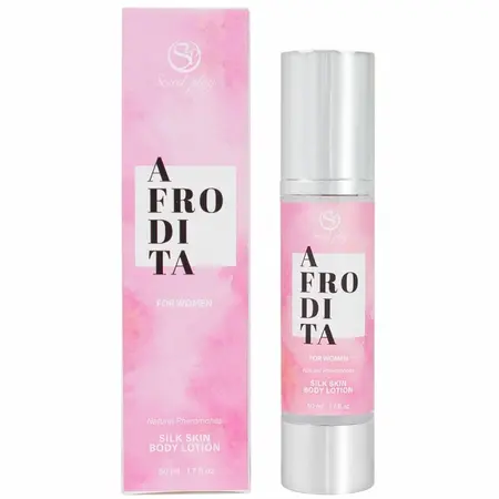 Secret Play Aphrodita Svileni Losion za Telo 50ml Bezzračni Dozator Miris Karamele