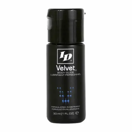 ID Velvet Premium Silicone Body Glide Lubricant 30ml - Ultra Long-Lasting