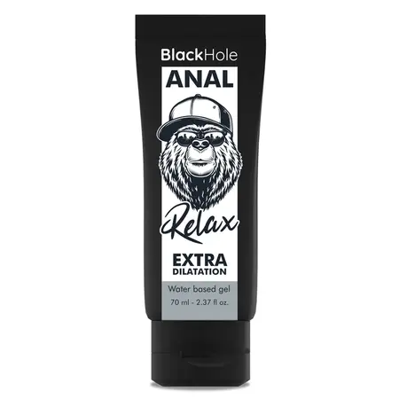 Black Hole Anal Relax Gel na Vodenoj Bazi 70 ml - Nežna Formula za Dilataciju