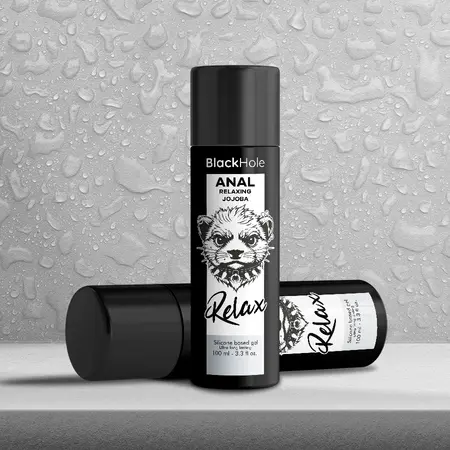 Black Hole Jojoba Relax Silikonski Gel 100ml - Napredni Intimni Relaksant