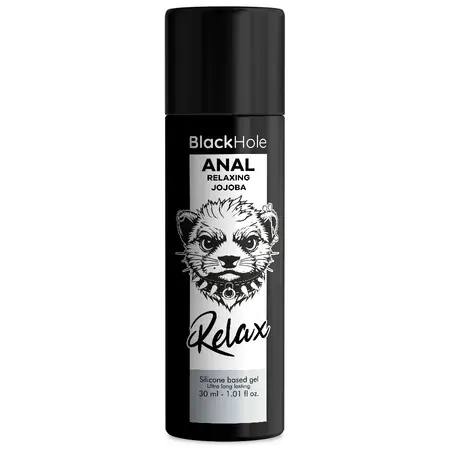 Black Hole Jojoba Relax Silikonski Lubrikant 30ml - Nežna Opuštajuća Formula
