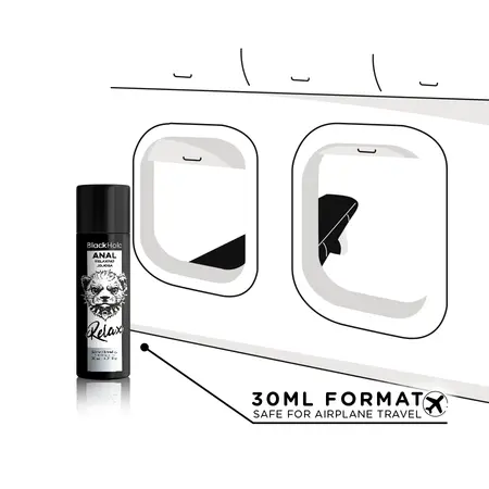 Black Hole Jojoba Relax Silikonski Lubrikant 30ml - Nežna Opuštajuća Formula
