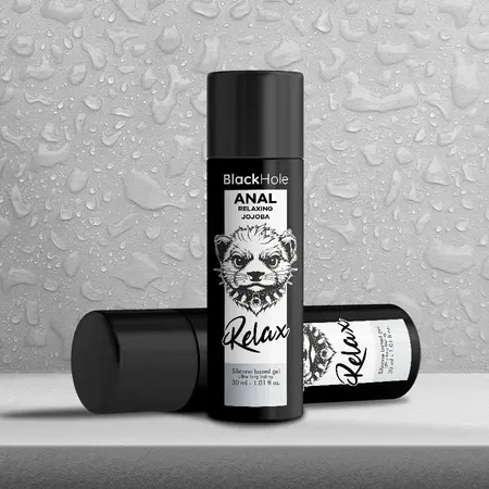 Black Hole Jojoba Relax Silikonski Lubrikant 30ml - Nežna Opuštajuća Formula