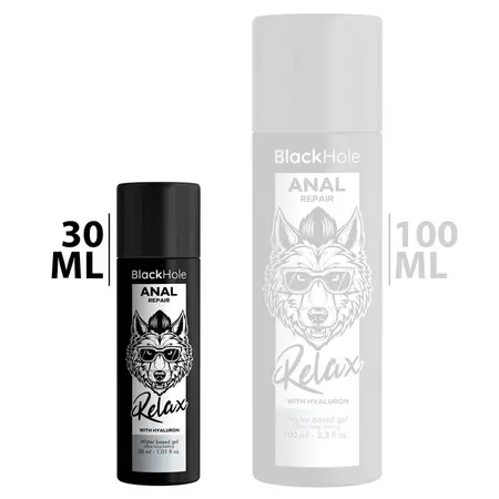 Black Hole Anal Repair Gel na Bazi Vode sa Hijaluronom 30ml - Opuštajuća Formula