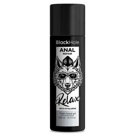 Black Hole Anal Relax Lubrikant sa Hijaluronom na Bazi Vode 100ml