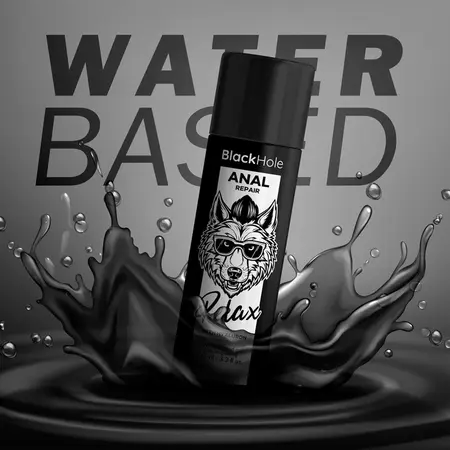 Black Hole Anal Relax Lubrikant sa Hijaluronom na Bazi Vode 100ml