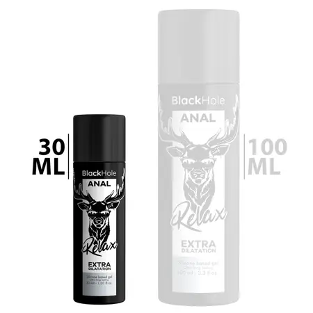 Black Hole Analni Gel na Bazi Silikona 30ml - Napredna Formula za Dilataciju