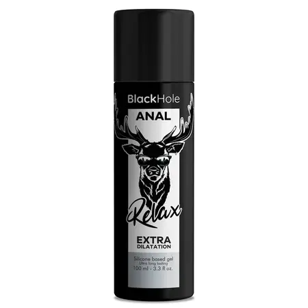 Black Hole Silikonski Anal Relaksirajući Gel 100ml - Formula dugog trajanja