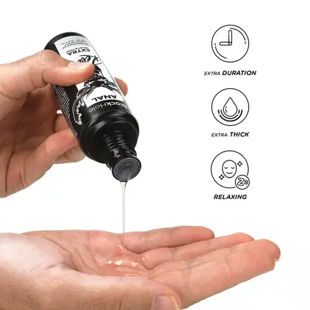 Black Hole Silikonski Anal Relaksirajući Gel 100ml - Formula dugog trajanja