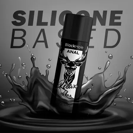 Black Hole Silikonski Anal Relaksirajući Gel 100ml - Formula dugog trajanja