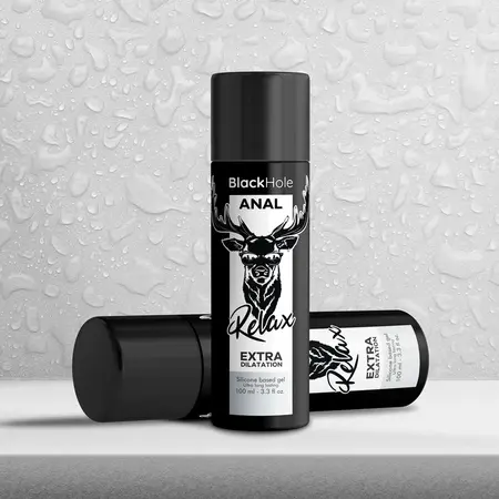 Black Hole Silikonski Anal Relaksirajući Gel 100ml - Formula dugog trajanja