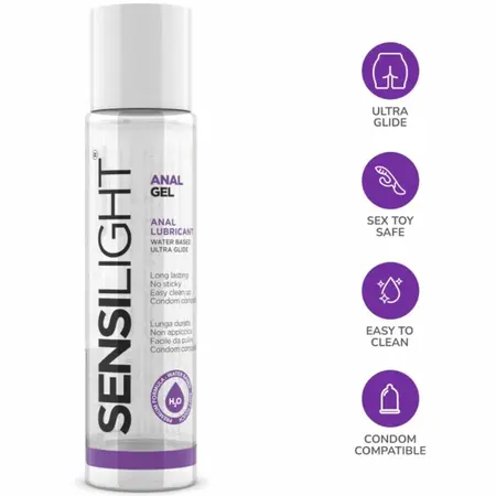 Intimateline Sensilight Analni Klizajući Gel 60ml - Vodeni Lubrikant