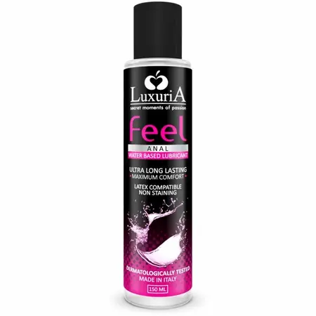 Intimateline Luxuria Feel Analni Vodeni Lubrikant 150ml - Nežna formula