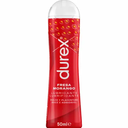 Durex Play Strawberry Intimni Gel 50ml - Voćna Aroma, Bez Šećera
