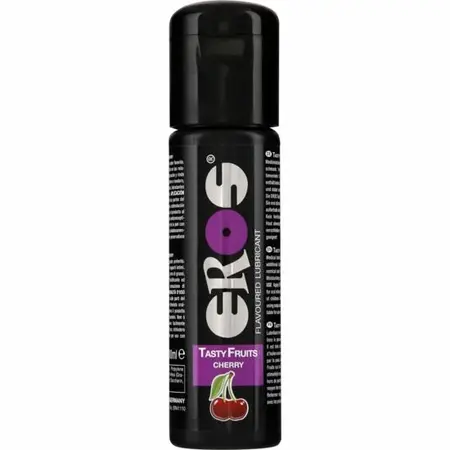 EROS Tasty Fruits Lubricant Cherry 100ml - Water-Based Formula
