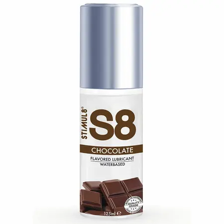S8 Water-Based Lubrikant sa ukusom čokolade 125ml - Formula bez parabena