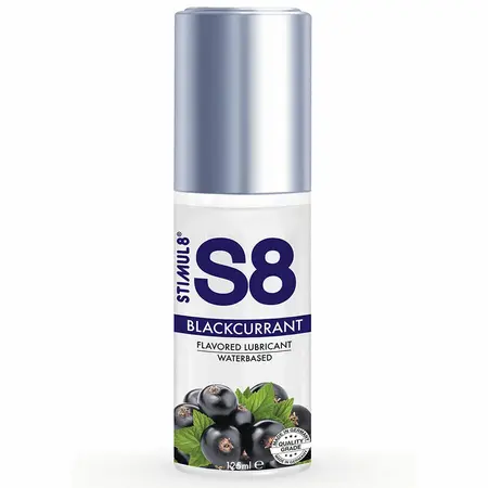 S8 Water-Based Lubrikant borovnica 125ml - Formula bez parabena, jestiva