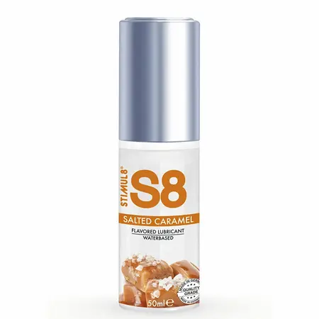 S8 Water-Based Lubrikant slani karamel 50ml - Formula bez parabena, jestiva