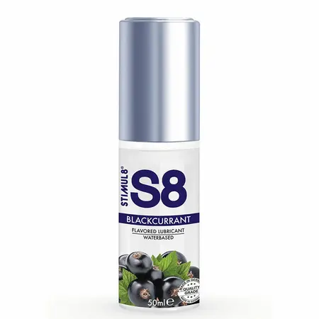 S8 Water-Based Lubrikant borovnica 50ml - Formula bez parabena