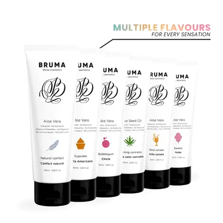 BRUMA Aloe Vera gel na bazi vode 100ml - lubrikant sa mirisom cupcakesa