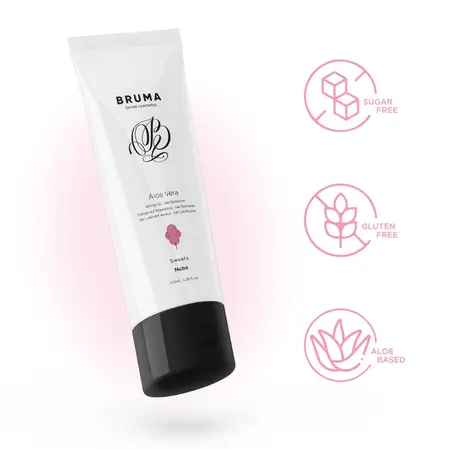 BRUMA Aloe Vera gel za klizanje na bazi vode aroma slatkiša 100ml