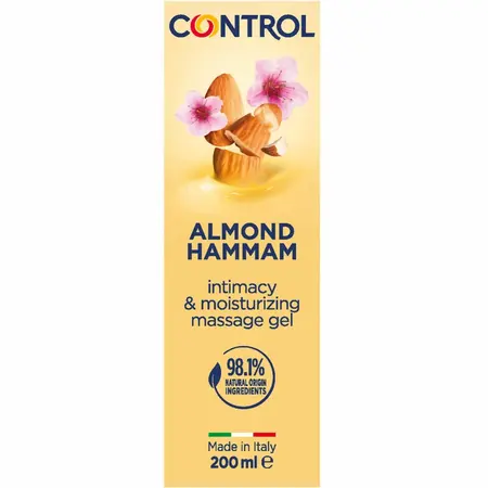 Control Almond Hammam 3-u-1 gel za masažu, aroma bademovog mleka, 200ml