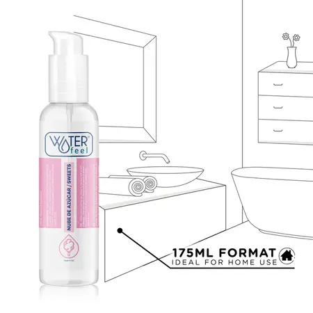 Waterfeel Sugar Cloud lubrikant na bazi vode 175ml sa sigurnosnim poklopcem