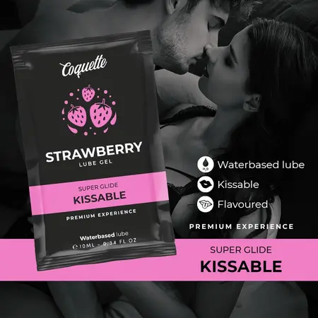 Coquette Chic Desire Jagoda Vodeni Lubrikant Džepno Pakovanje 10ml