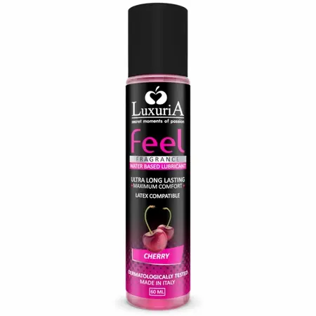 Intimateline Luxuria Feel Cherry Water-Based Lubricant 60ml