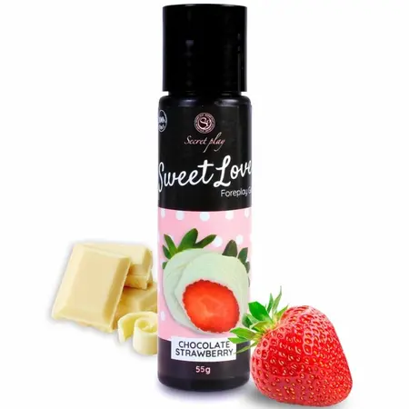 Secret Play Sweet Love Jestivi Gel Jagoda i Bela Čokolada 60ml