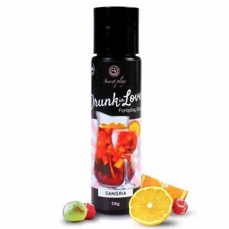 Secret Play Drunk in Love Jestivi Vodeni Lubrikant Sangrija 60ml