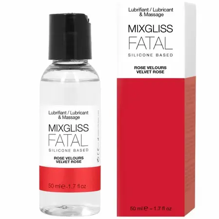Mixgliss Fatal Roses silikonski lubrikant i gel za masažu 50ml