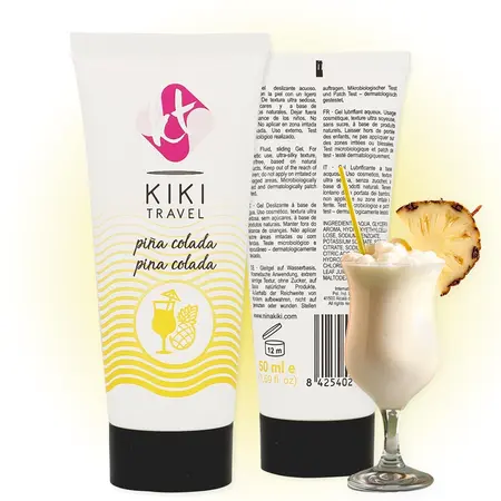 Kiki Travel lubrikant Pina Kolada 50ml – veganska formula na vodenoj bazi