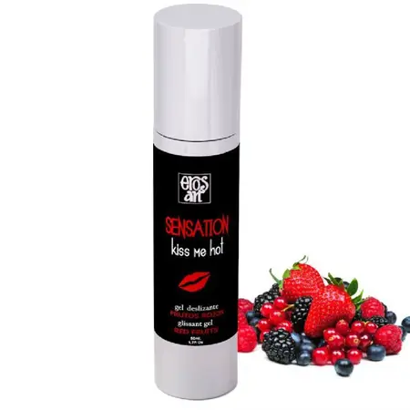EROS-ART Sensattion lubrikant na vodenoj bazi crveno voće 50ml aloe vera