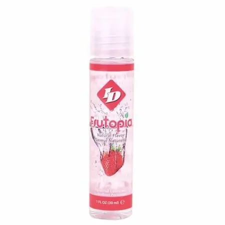ID Frutopia lubrikant na vodenoj bazi jagoda 30ml veganski prihvatljiv