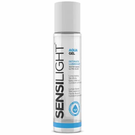 Intimateline Sensilight Aquagel lubrikant na vodenoj bazi 60 ml, bezbedan za lateks