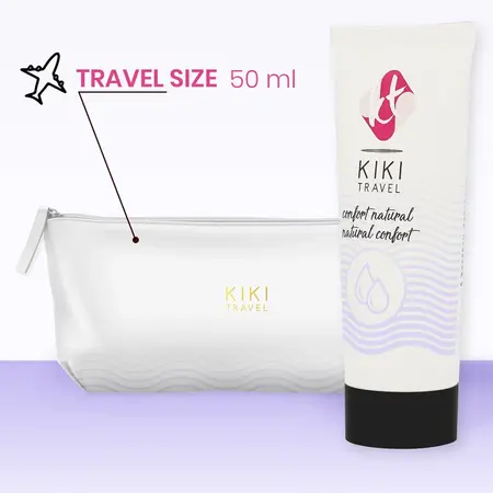 KIKI Travel Comfort Water-Based Vegan Lubricant 50ml - Prirodna Formula