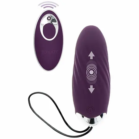 ToyJoy Knock Knock Eggstavagant Intimni sistem, daljinski, Ljubičasta, 8 modova