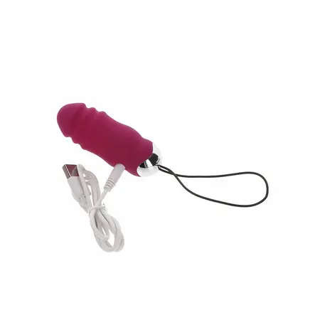 ToyJoy Sunny Side Up & Down vibrirajuće jaje daljinski upravljano Fuchsia 8 modova