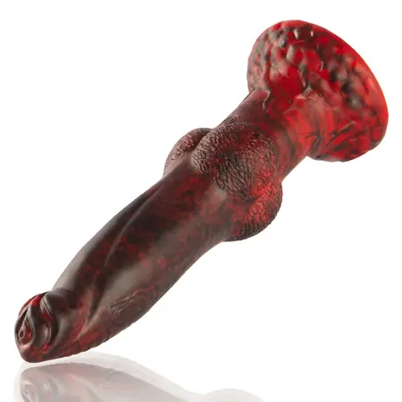 EPIC Prometheus intimni uređaj daljinski upravljani silikonski punjiv Titan u Plamenu