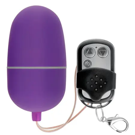ONLINE daljinski upravljano intimno jaje M Ljubičasto - 10 modova, Vodootporan ABS