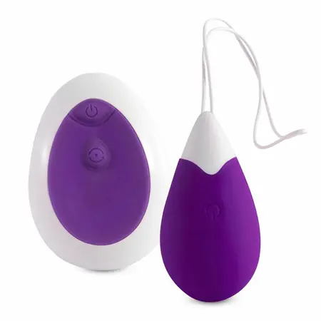 Intense Jan Lila bežično daljinski upravljivo intimno jaje, 10 režima, USB