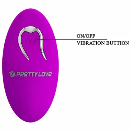 Pretty Love Willie Silicone Remote-Controlled Intimate System, Pink