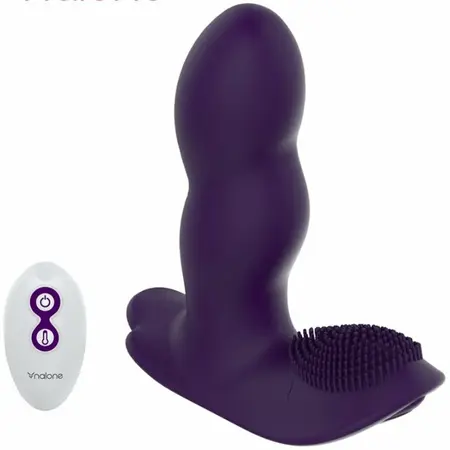 Nalone Loli Remote Control Intimate Massager, Silicone, Purple