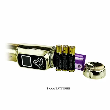 Baile Siberia Passion Gold Dual-Action Intimate Device with LED Panel