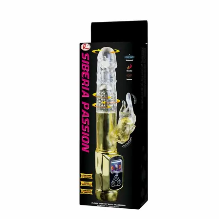 Baile Siberia Passion Gold Dual-Action Intimate Device with LED Panel
